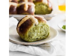 口感超級松軟的日式抹茶柚子面包，一口滿足