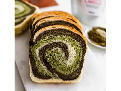 口感松軟，雙倍濃郁茶香的日式吐司！