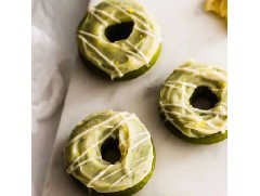 烤箱版非油炸抹茶柚子甜甜圈，適合小白！