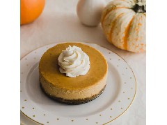 綿密絲滑的焙茶南瓜芝士蛋糕！