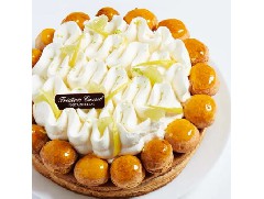 精致又美味的的檸檬泡芙派！