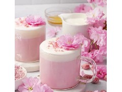 少女心滿(mǎn)滿(mǎn)的奶蓋櫻花拿鐵！