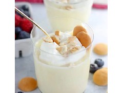 絲滑又輕盈的香草牛奶布??！