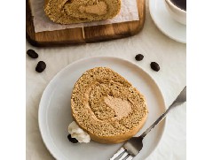 濃郁香醇的咖啡瑞士卷！