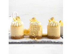 濃郁又清香的迷你柚子芝士蛋糕！